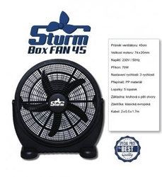 STURM BOXFAN 45cm