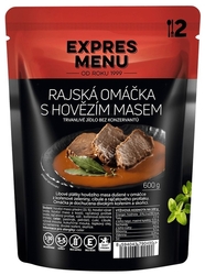 Rajská omáčka s hovězím masem - 600g