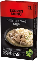 KM Krůta na slanině s rýží - 500g