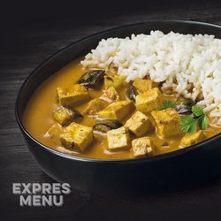 KM Žluté kari s tofu a jasminovou rýží - 500g