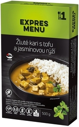 KM Žluté kari s tofu a jasminovou rýží - 500g