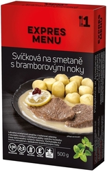 KM Svíčková na smetaně s bramborovými noky - 500g