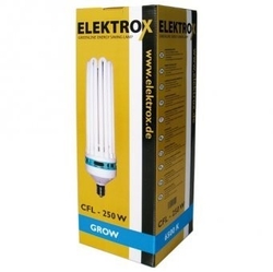 ELEKTROX Úsporná lampa 250 W,6500K, růstové spektrum, s integrovaným předřadníkem