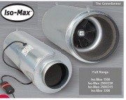 Odhlučněný ventilátor RUCK/CAN ISO-MAX, 430m3/h, příruba 160mm, 3 rychlosti