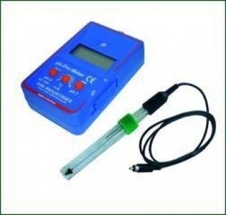 Salinger a Mack pH-metr-přesnost 0,02 pH - s elektrodou pro měření v půdě