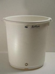 Top/Bottom pro Controller-Bílá odvodňovací nádoba