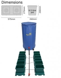 Autopot Easy2grow Kit se 12 květináči, včetně 100 l Flexitank