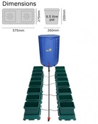 Autopot Easy2grow Kit s 16 květináči, včetně 225 l Flexitank