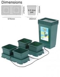 Autopot Easy2grow Kit se 4 květináči, včetně 47 l plastové nádrže