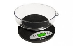 KITCHEN BOWL scale váha 5kg/1g černá